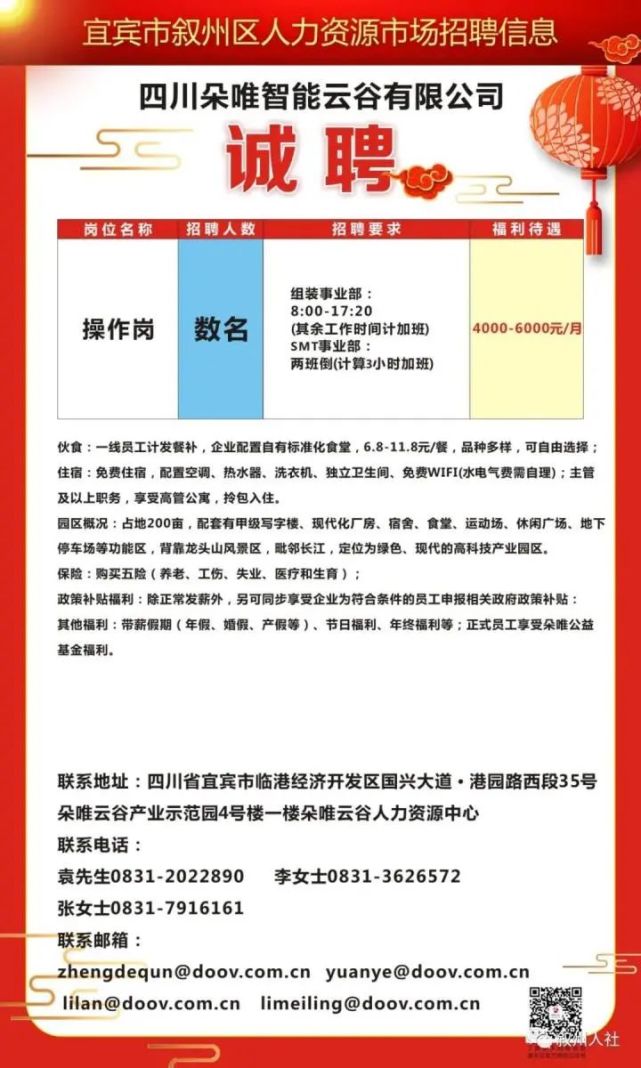 巴东人才网最新招聘信息概览