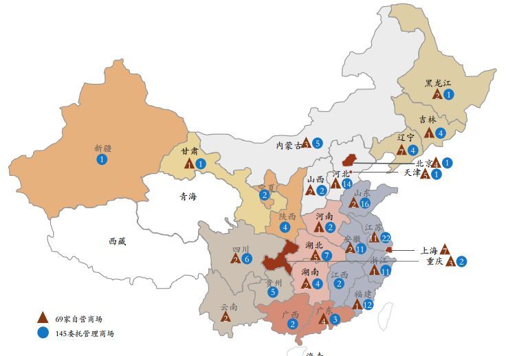 百货商城批发市场的地理位置及其重要性