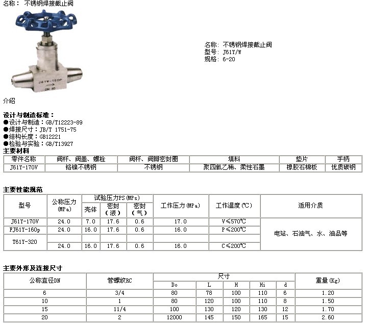 包头不锈钢截止阀型号，性能特点与选型指南